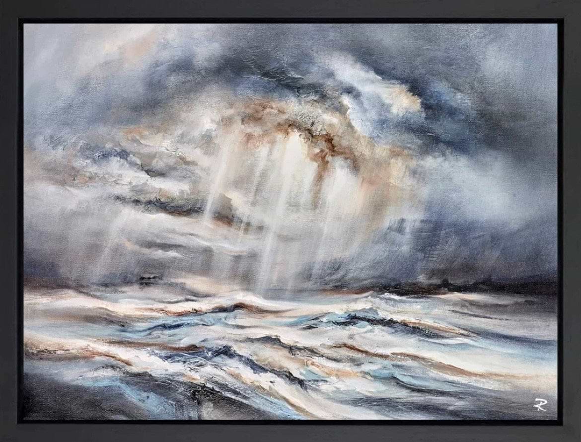 Midnight Cove (Framed)
