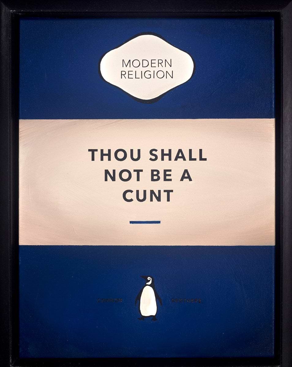 Thou Shall Not Be a Cunt (Navy Blue)