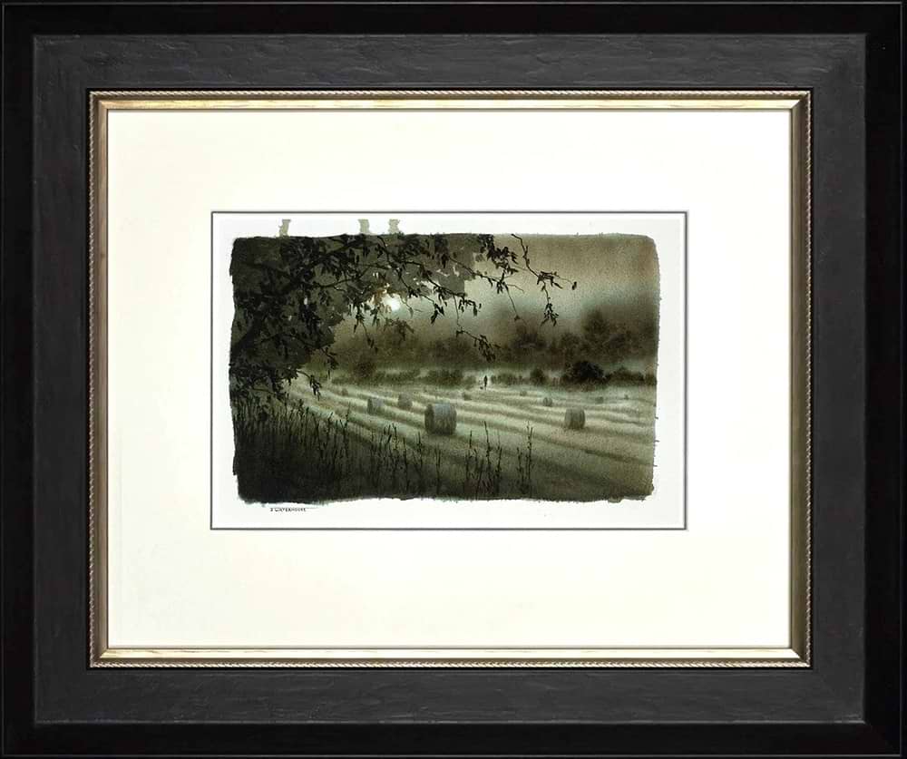 The Harvest Moon (Study) (Framed)