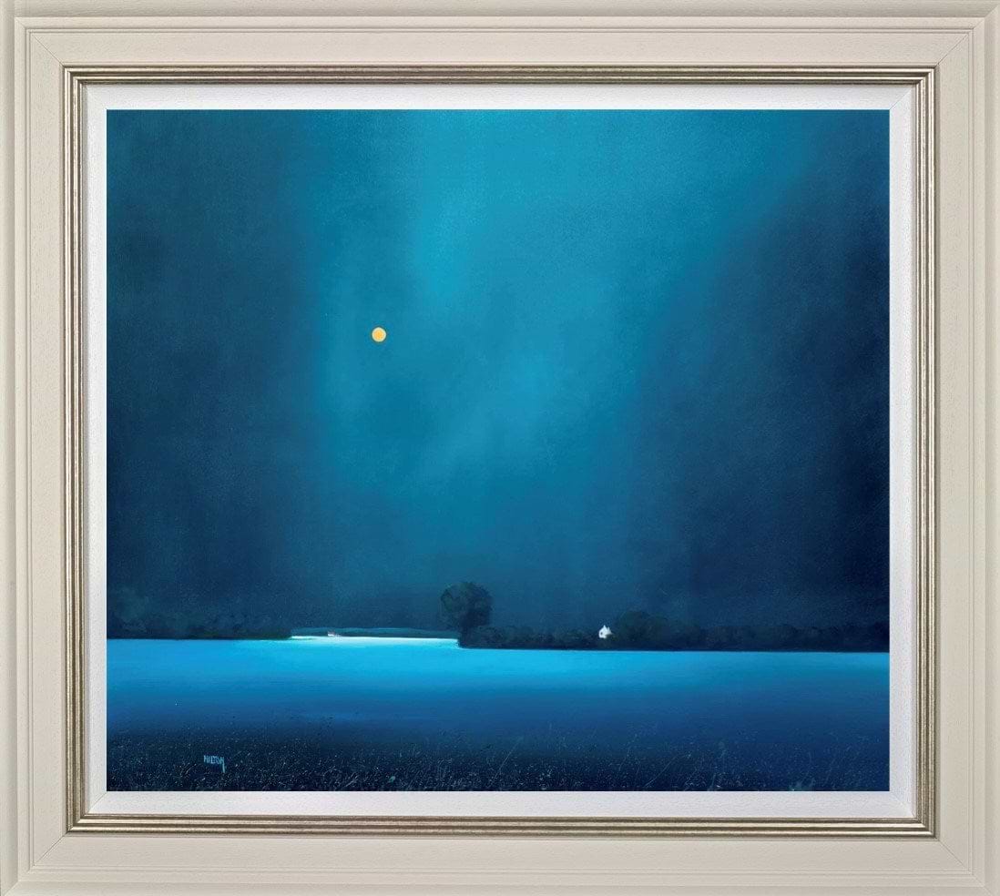 Orange Moon (Framed)