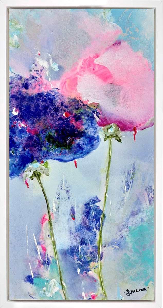 Delicate Blooms II (Framed)