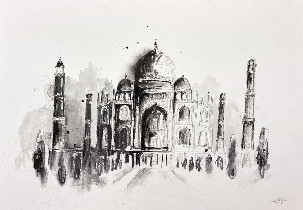 Taj Mahal (Sketch)