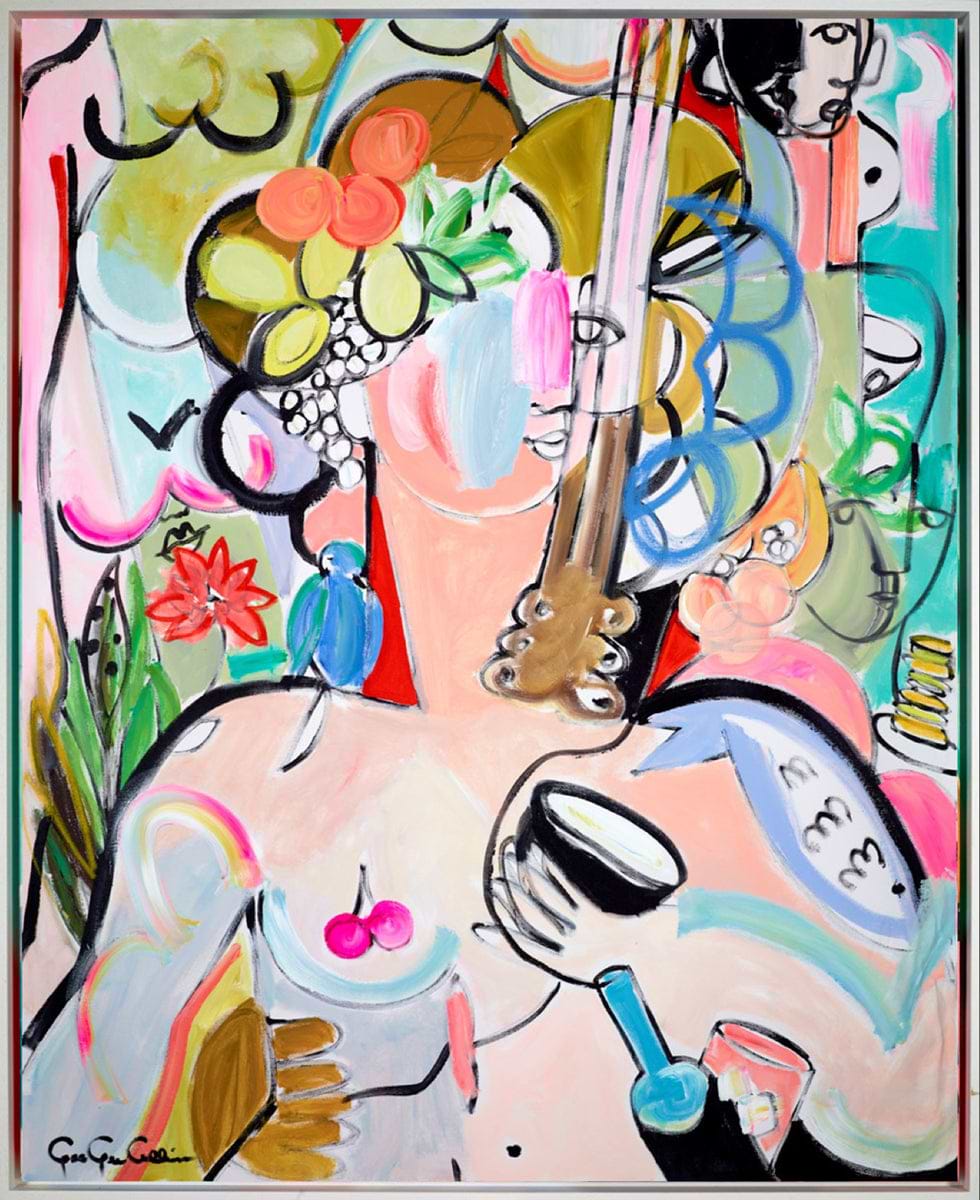 Music and Drink (Framed)