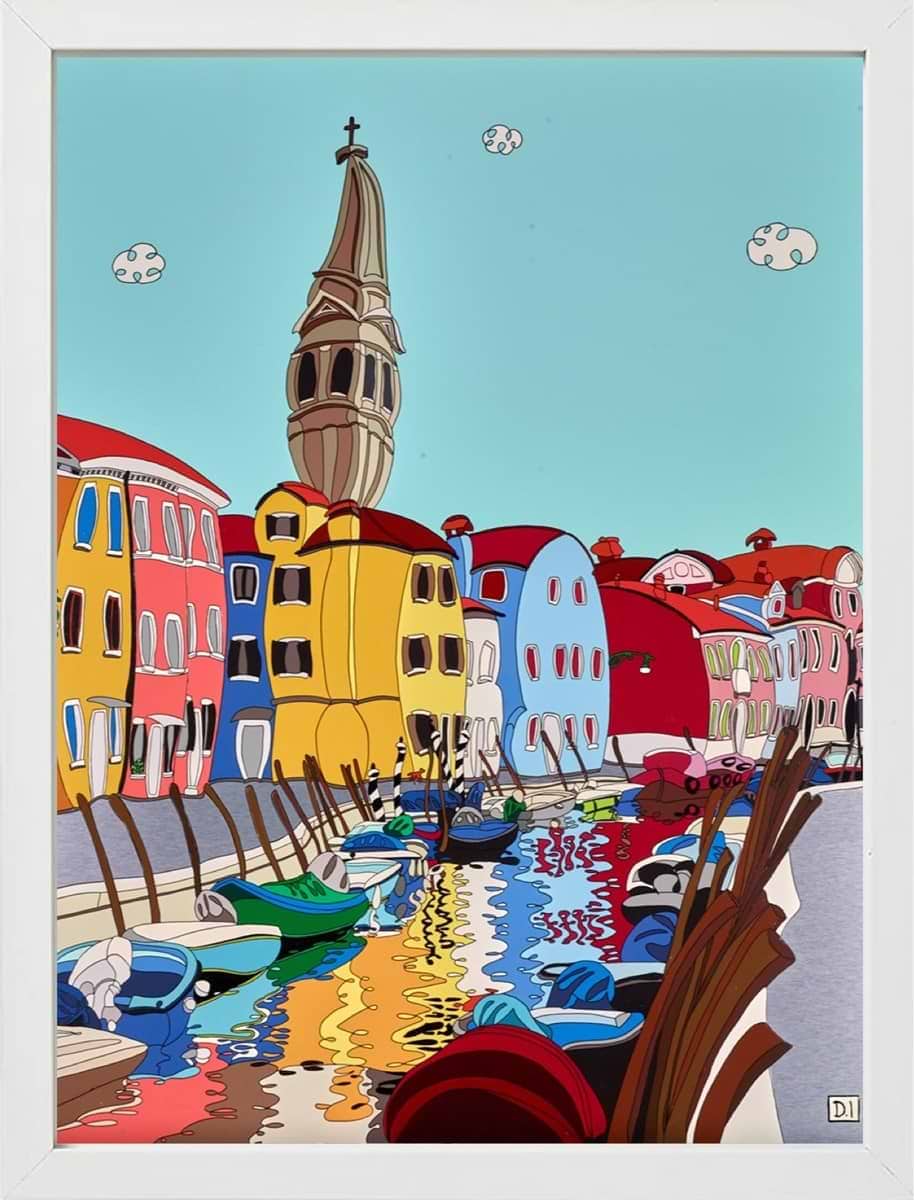 Canal Dreams (Framed)