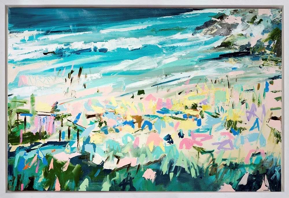 Party Me Beach (Framed)