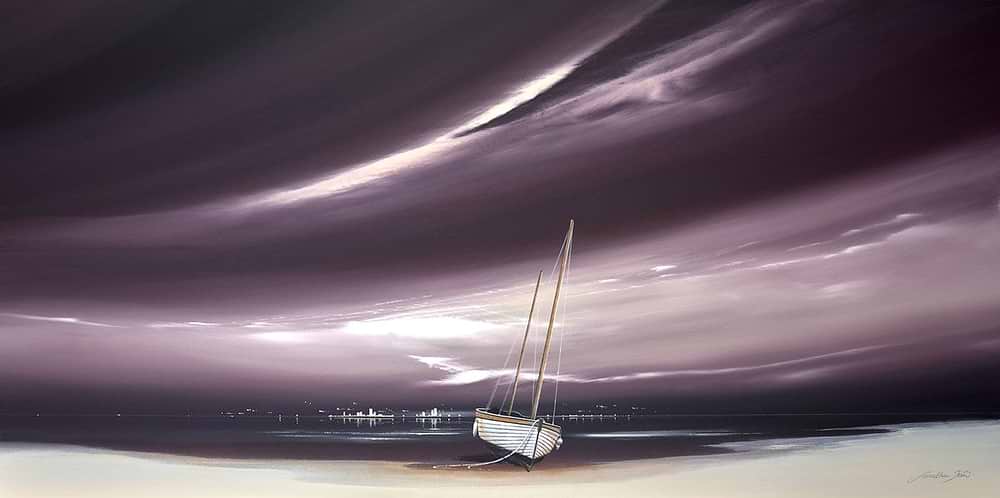 Mocha Sailboat