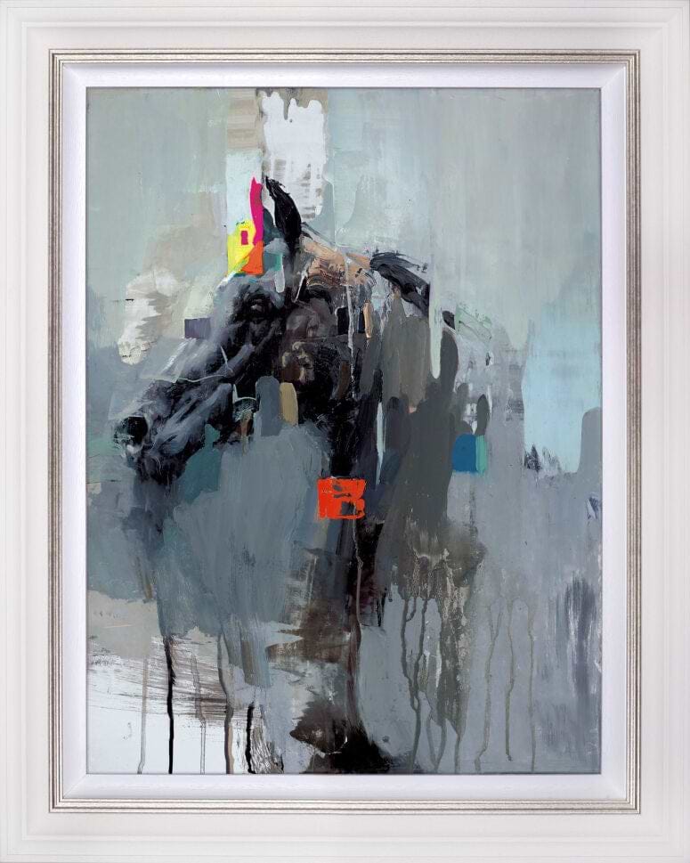 La Idea de una Cabeza de Caballo (Canvas Deluxe) (Framed)