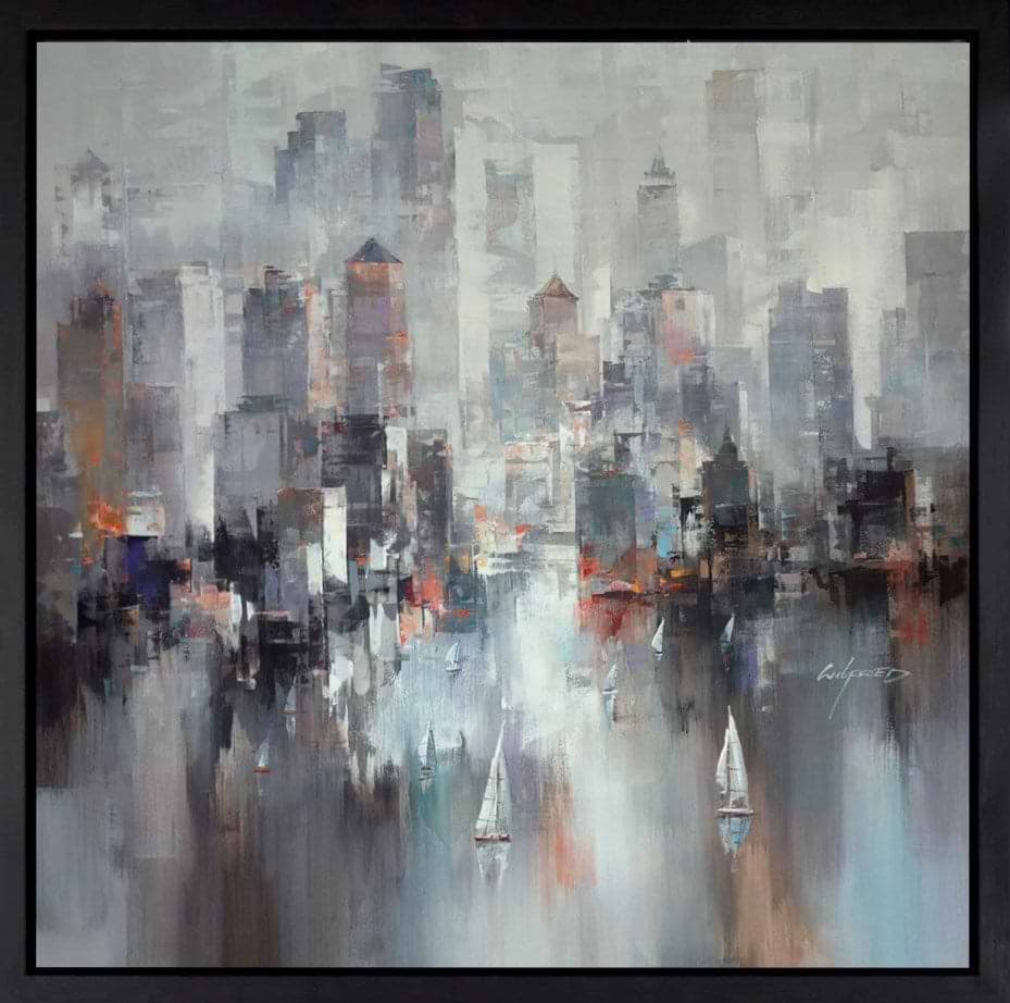 Manhattan Reflections III (Framed)