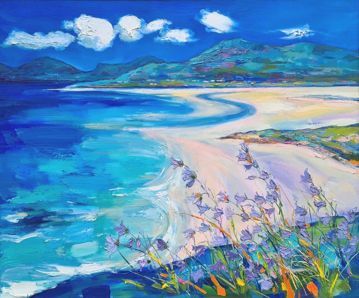Harebells, Seilebost, Harris