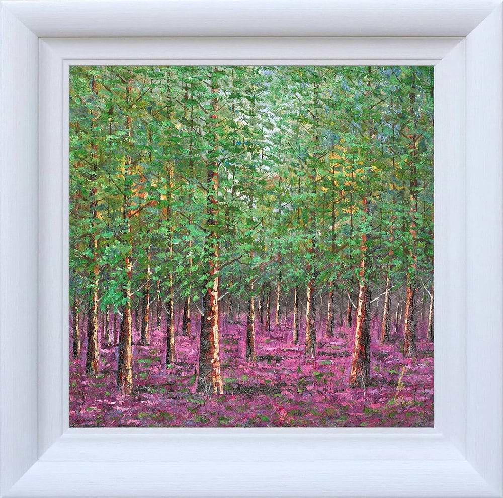 A Purple Forest (Framed)