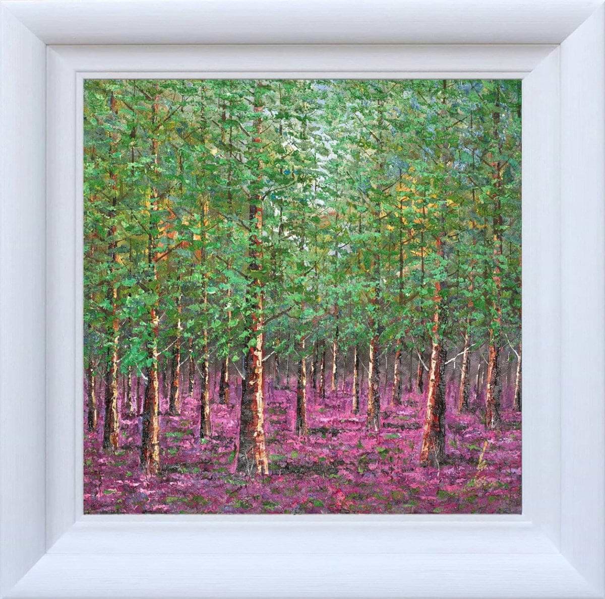 A Purple Forest (Framed)