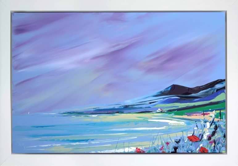 Along The Coastline II (Framed)