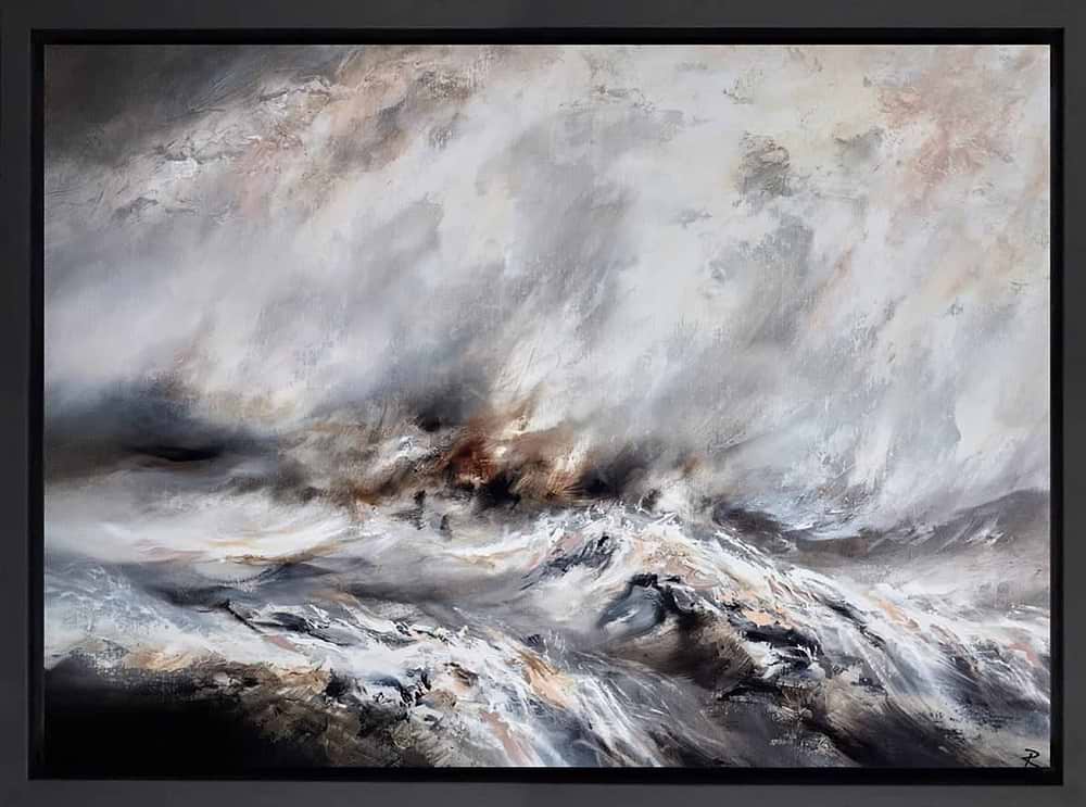 Raging Seas (Framed)