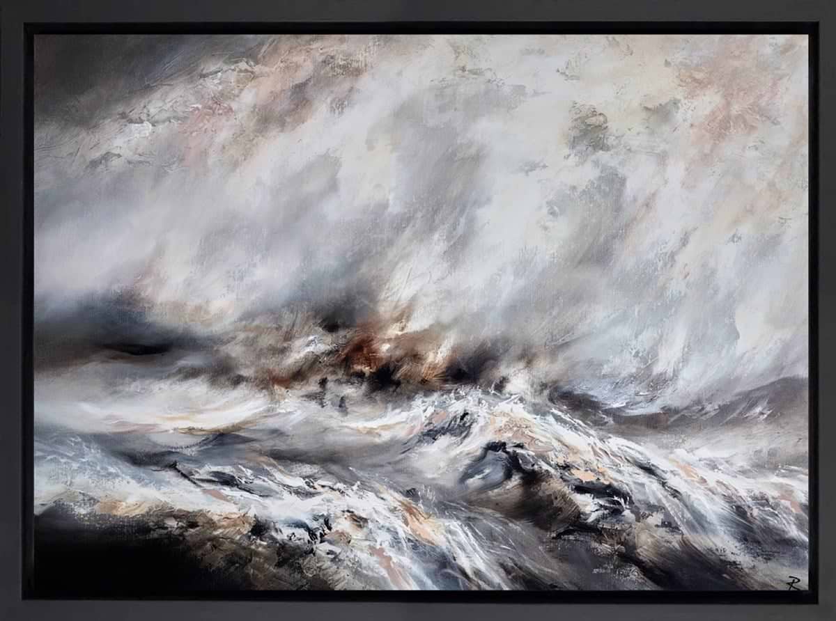 Raging Seas (Framed)
