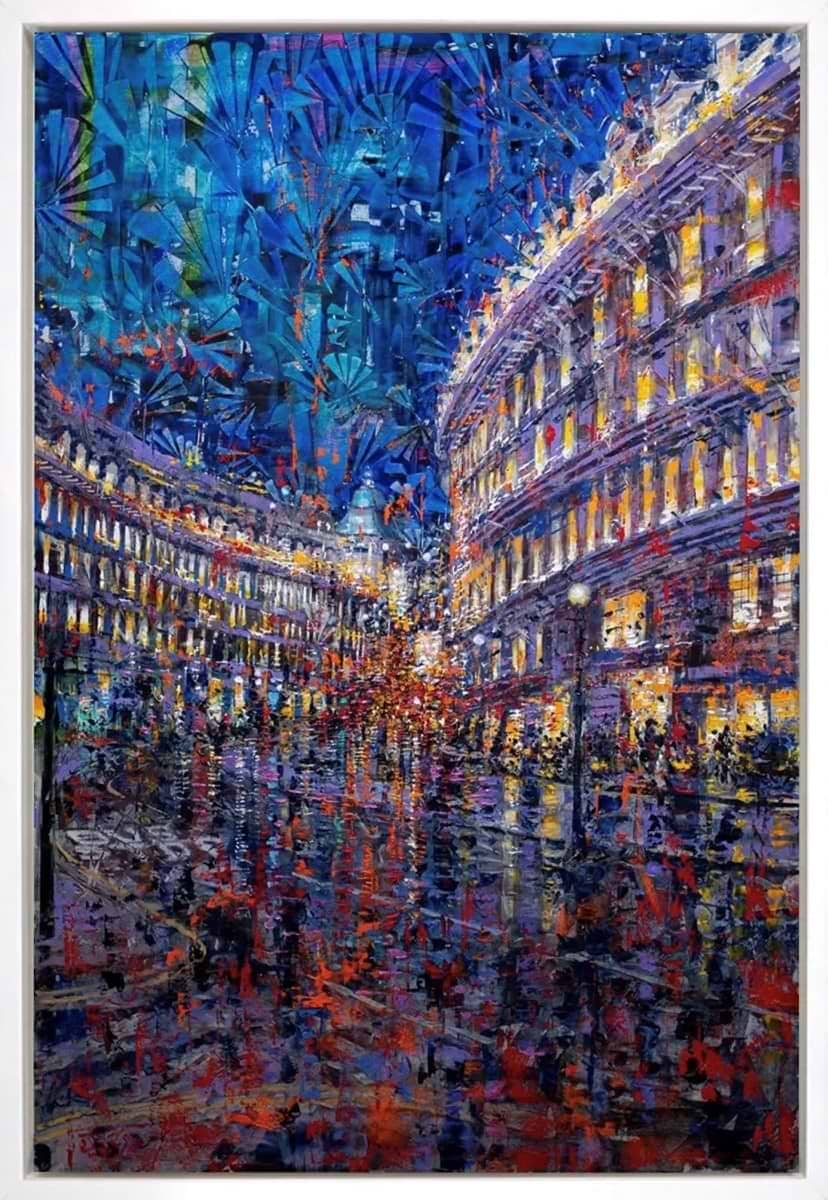 Shining Regent Street (Framed)