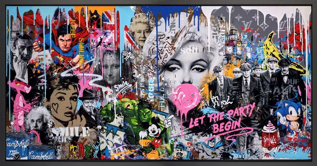 Let The Party Begin (Framed)