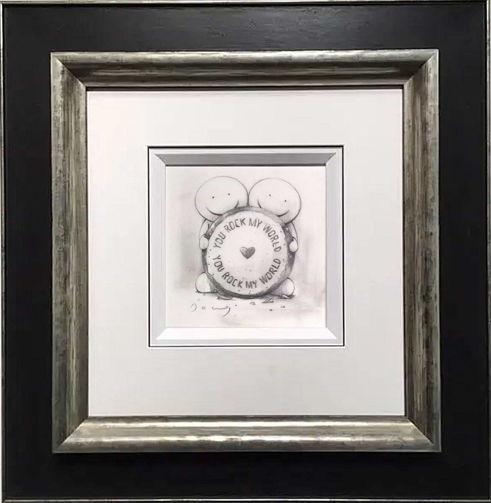 You Rock My World (Sketch) (Framed)