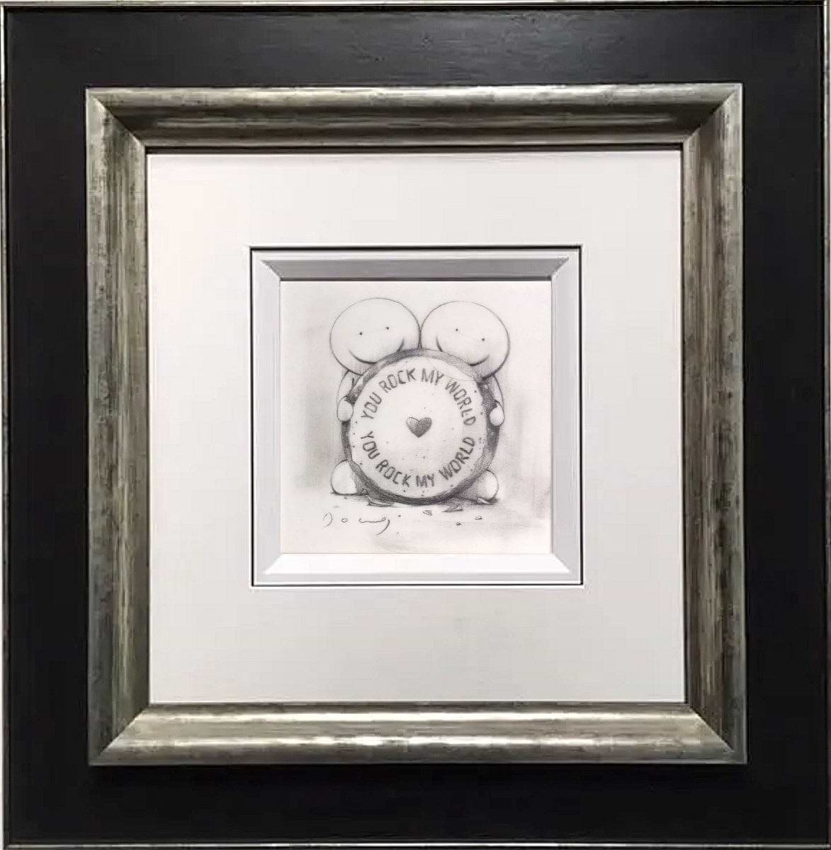 You Rock My World (Sketch) (Framed)