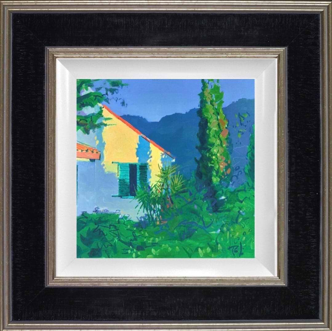 Evening shadows (Framed)