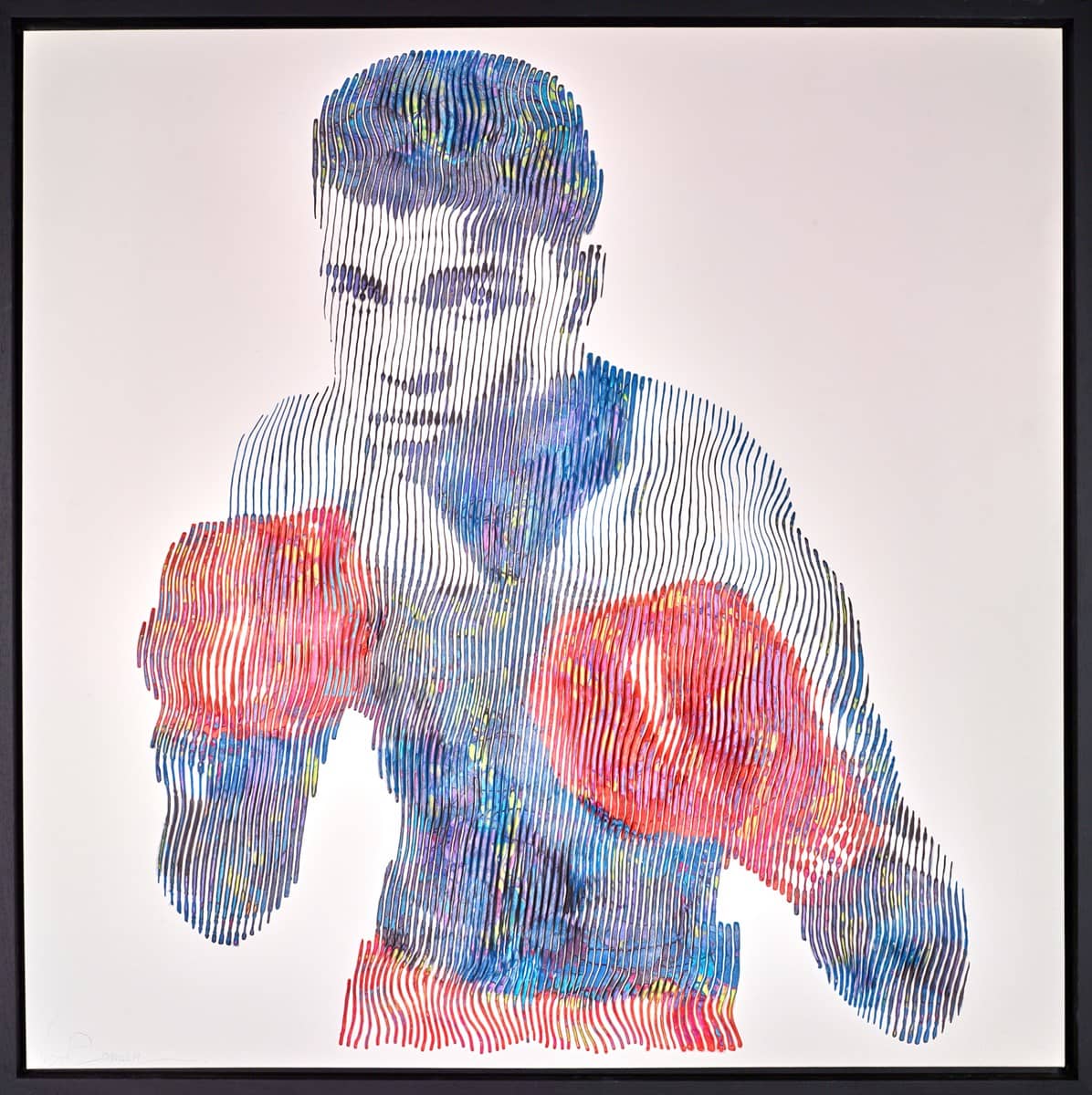 Float like a Butterfly, sting like a bee it's Muhammad Ali