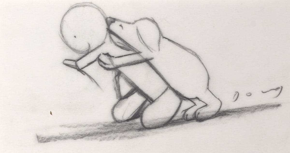 Friends in Need,Dog(sketch)
