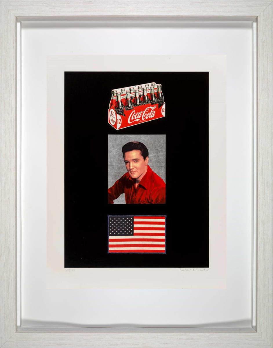 American Trilogy (black), 2012 (Framed)