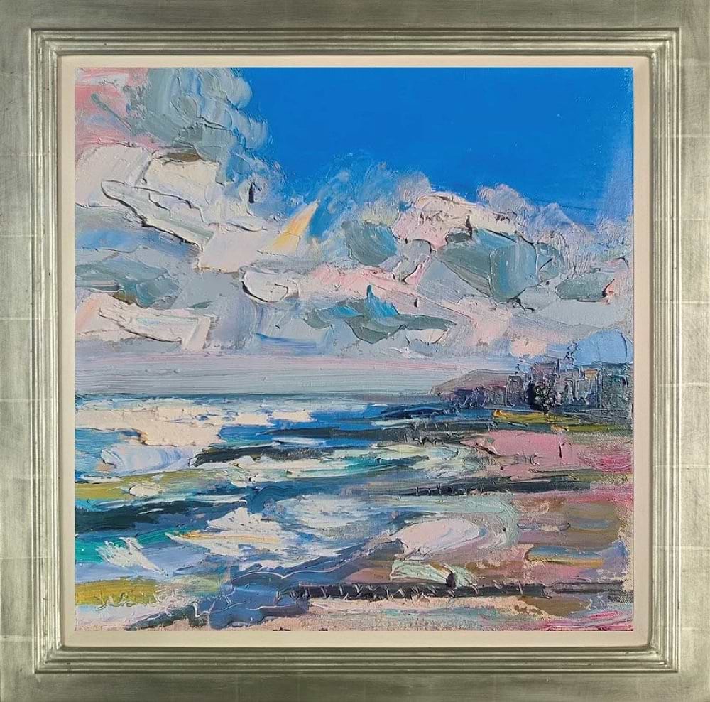 Towards Beachy Head (Framed)