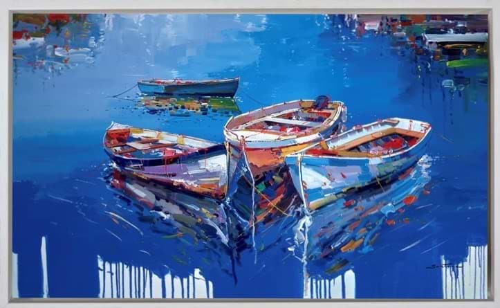 Calm Waters III (Framed)