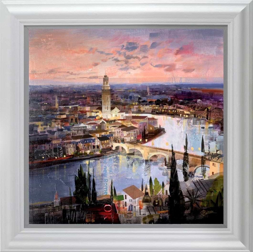 Evening Bliss, Verona (Framed)