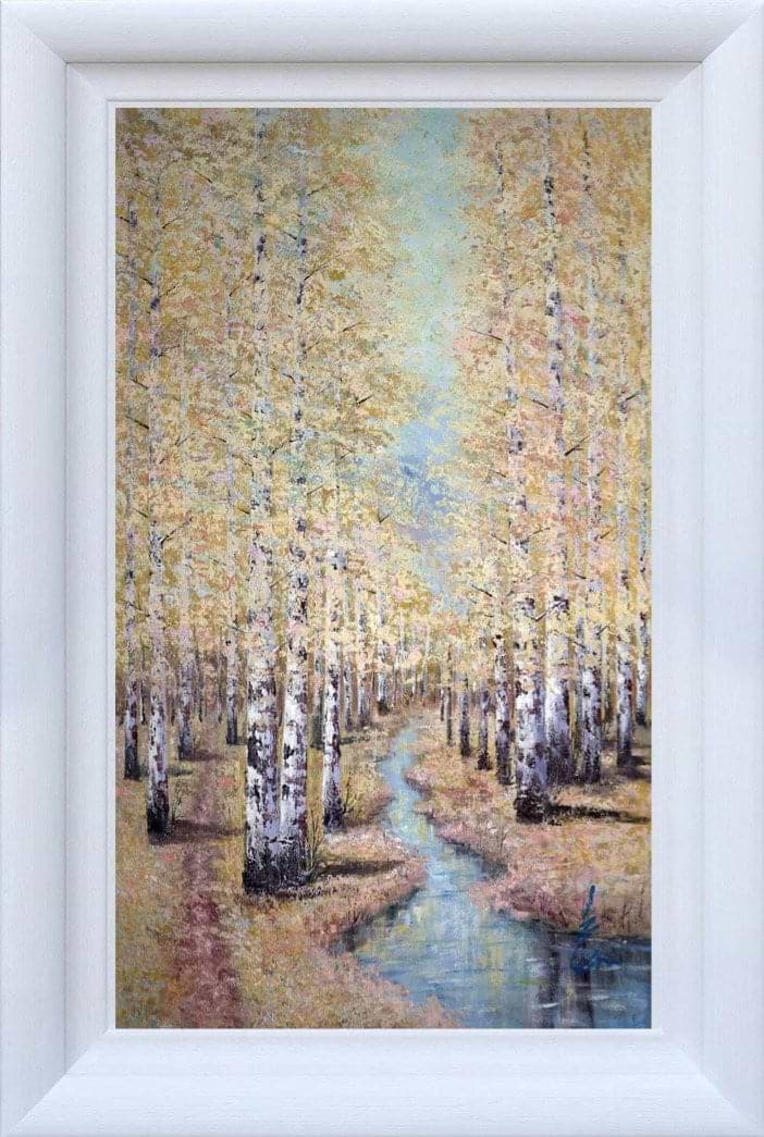 Path by the Stream (Framed)