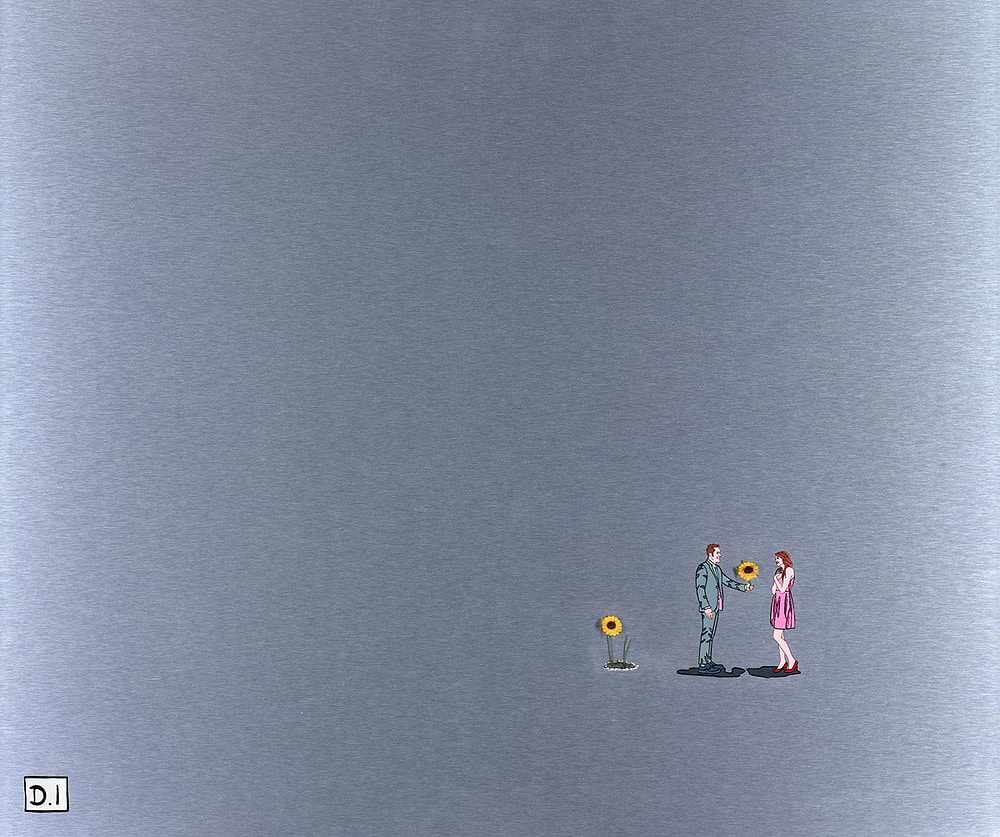 Man With Sunflower III