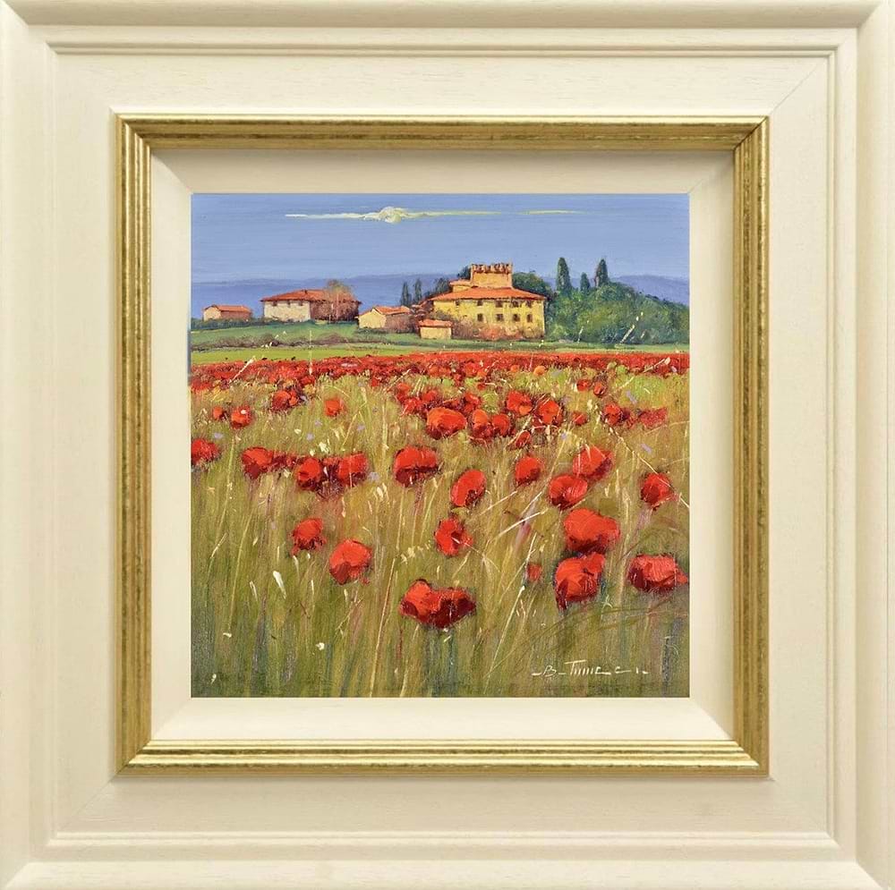 Campi di Papaveris (Framed)