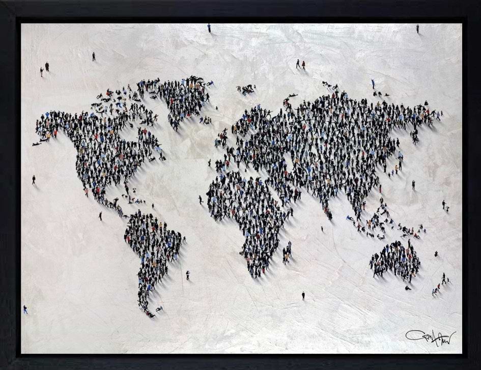 Global Family (Framed)