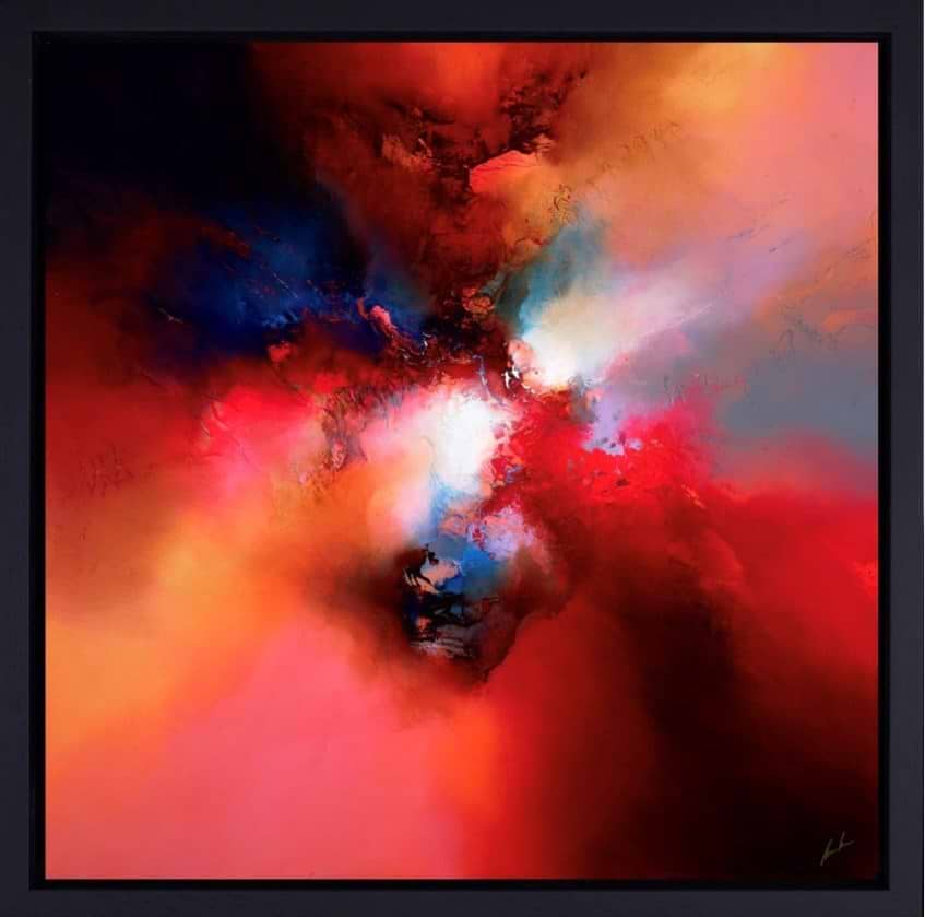 Burning Through (Framed)