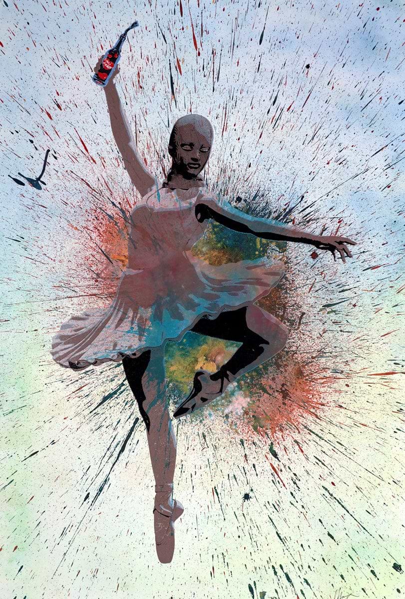 Ballerina Molotov (Blue & Green)