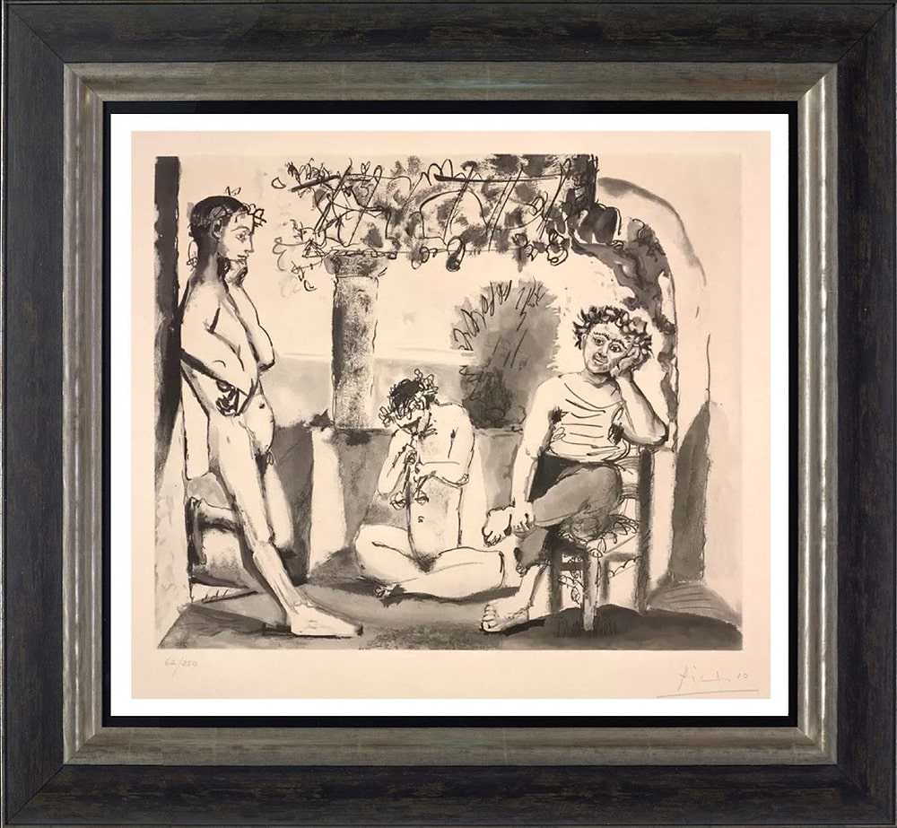 Bacchanale, 1955 (Framed)