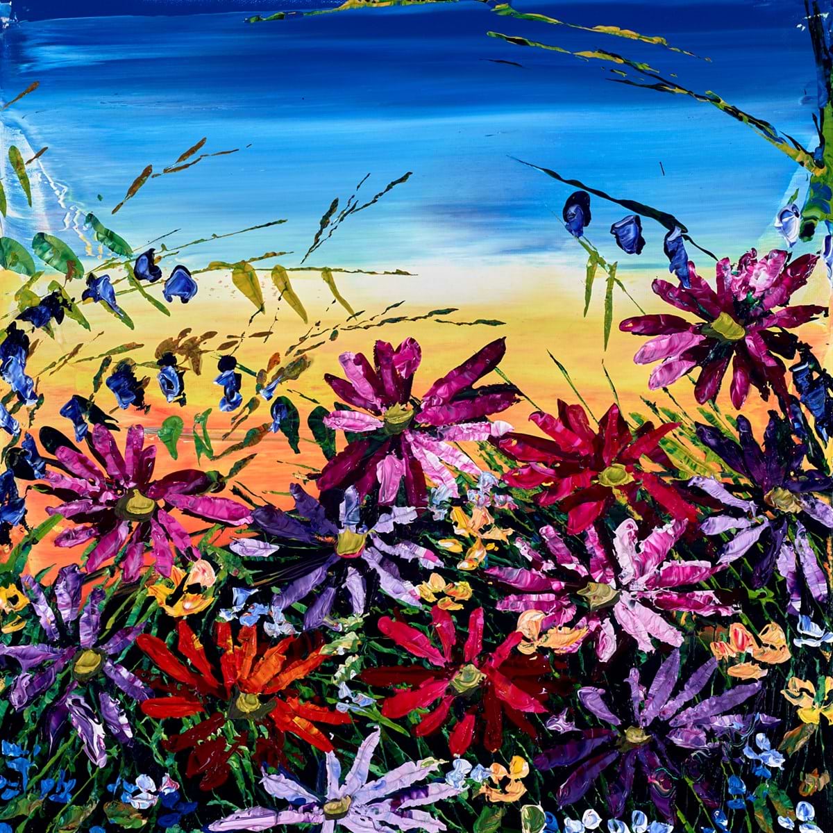 Wild Flowers Growing VI