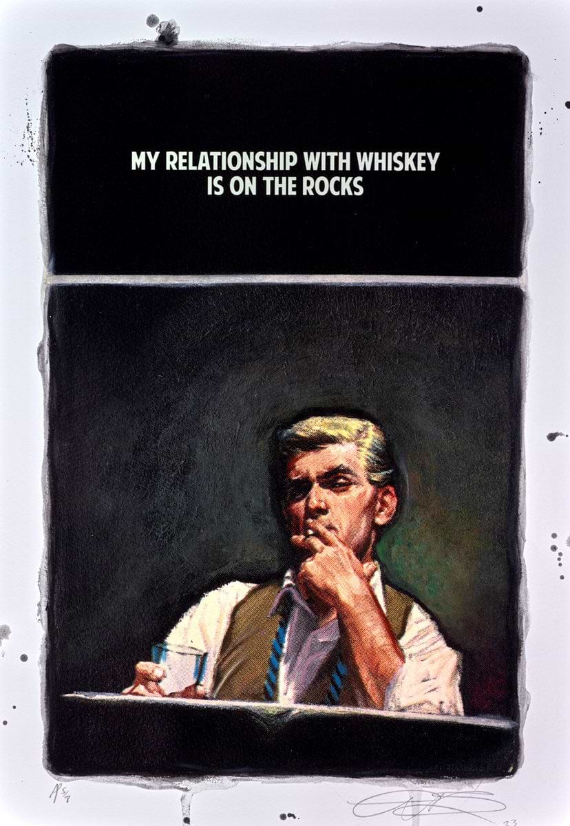 My Relationship with Whiskey (black)