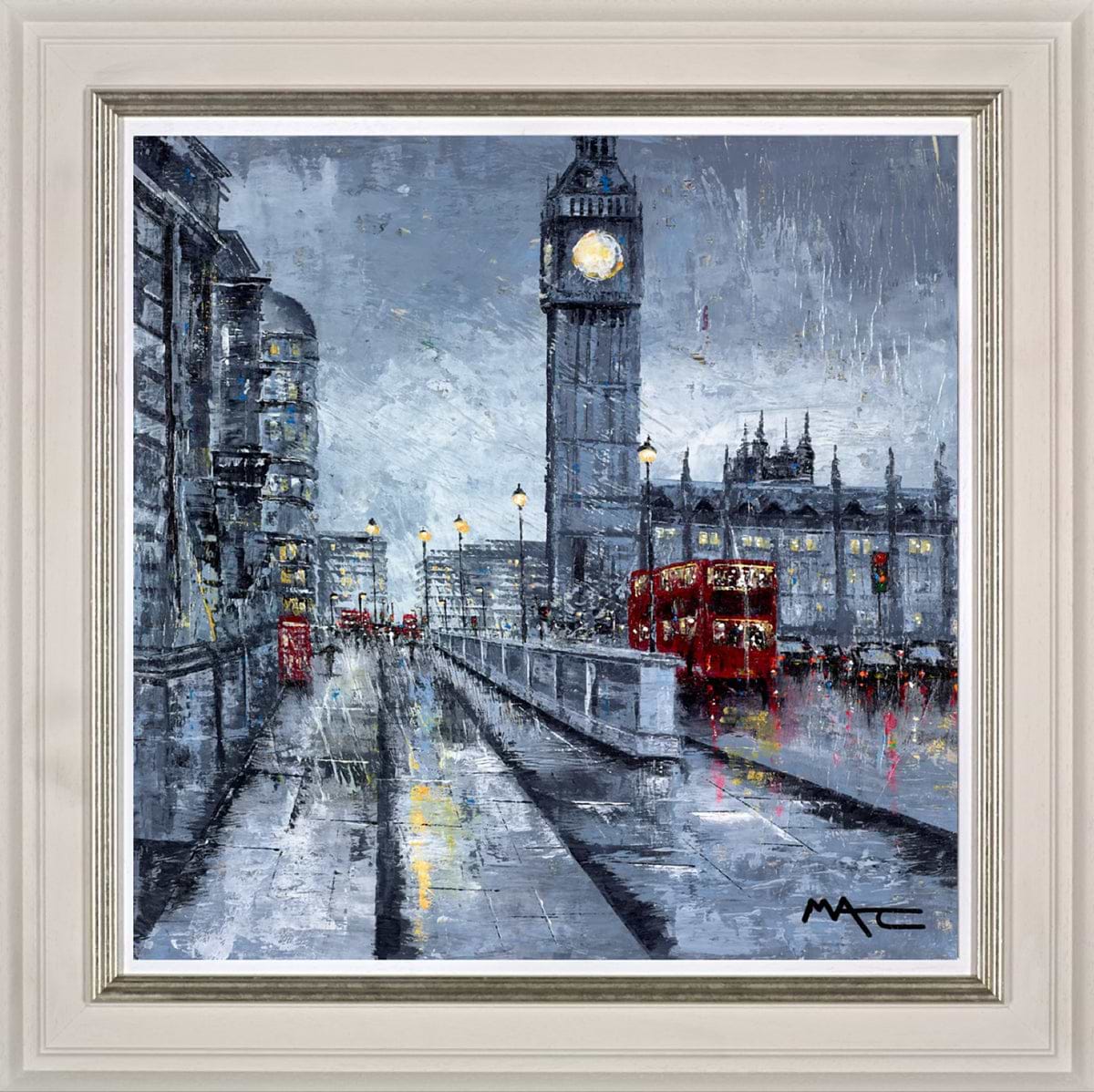 5pm Downpour (Framed)