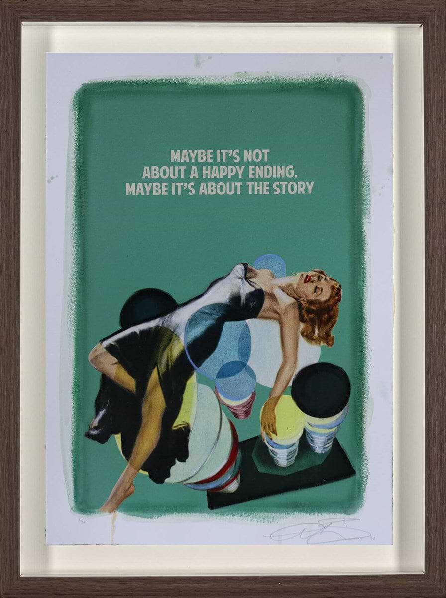 Happy Ending (Green) (Framed)