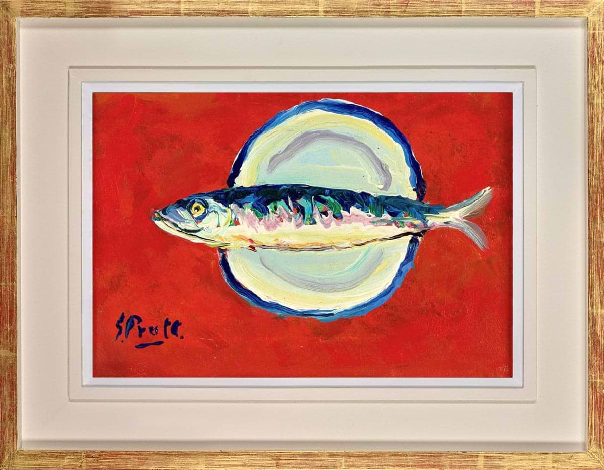 Cadgwith Mackerel (Framed)