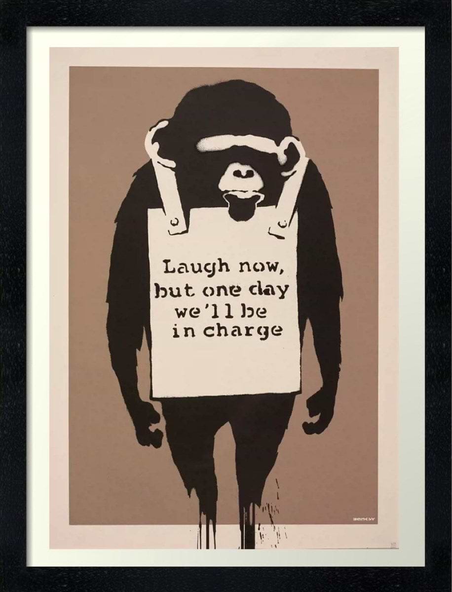 Laugh Now, 2003 (Framed)