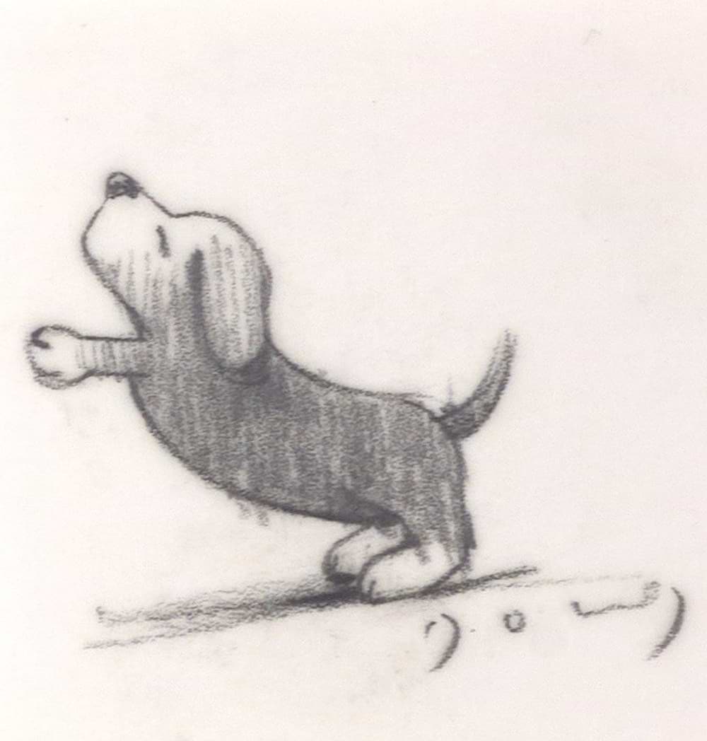 Friends in Need , Dog II (Sketch)