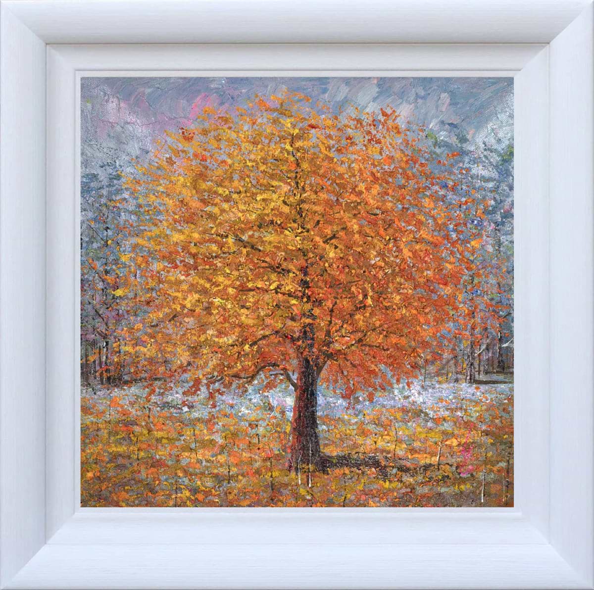 Gold Leaf Tree (Framed)