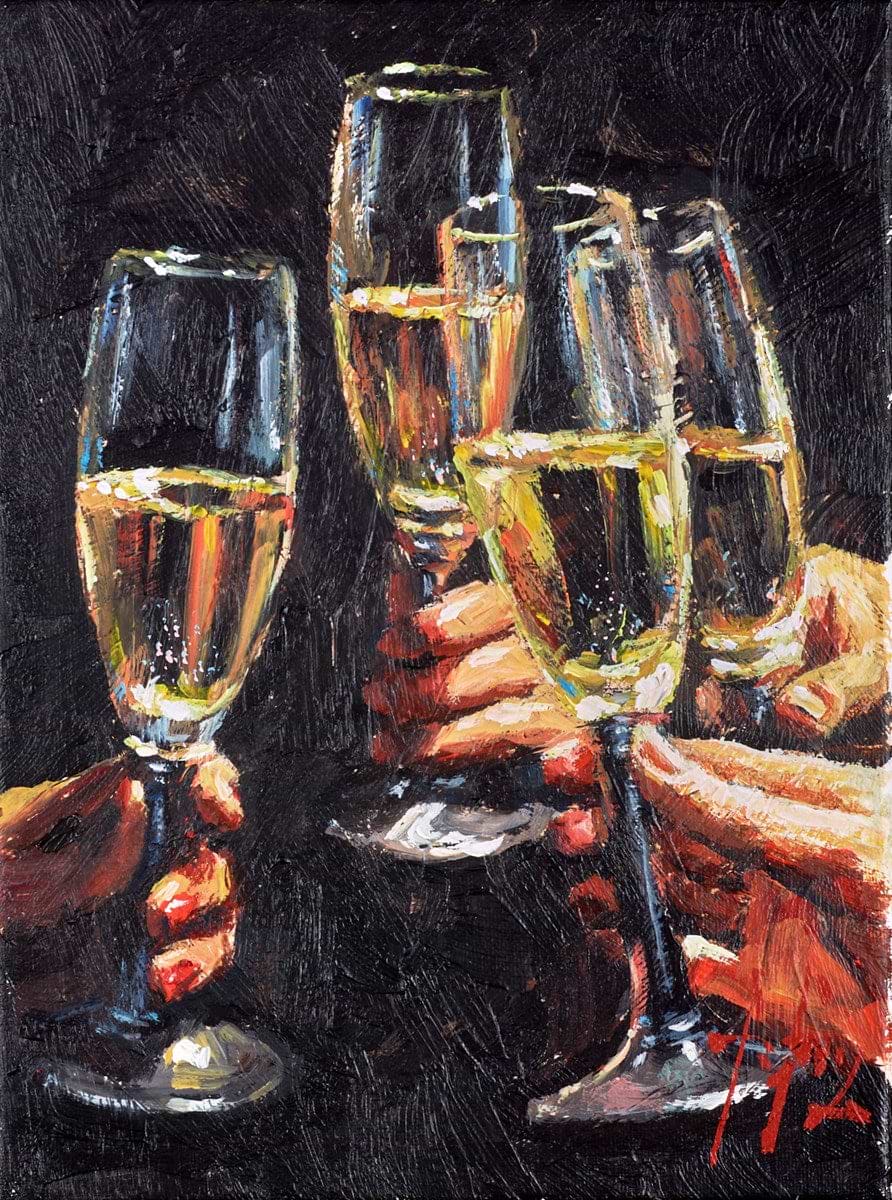 Brindis con Champagne