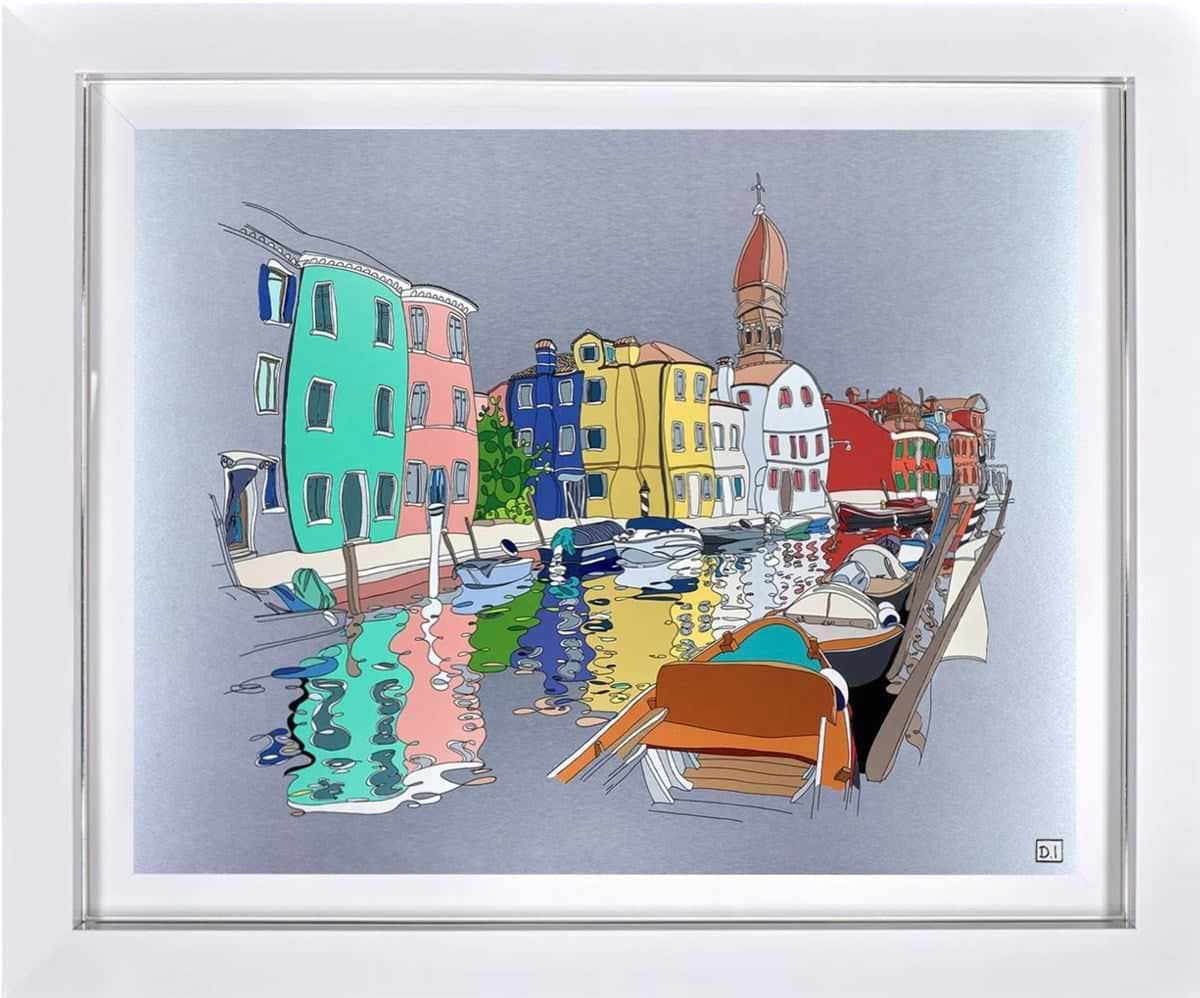Burano (Framed)
