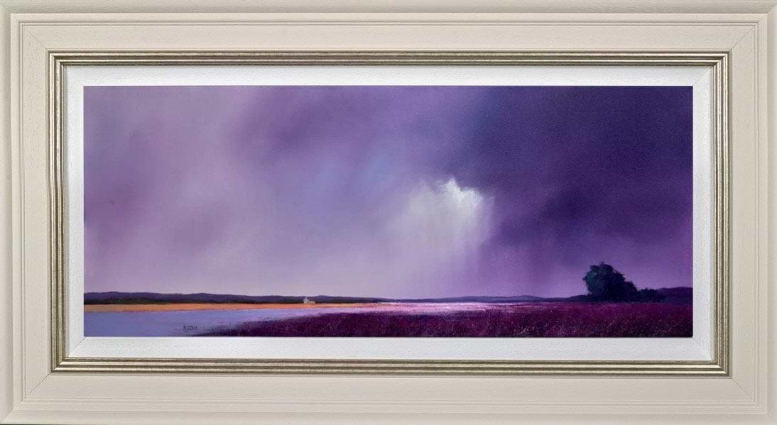 Magenta Rainclouds (Framed)