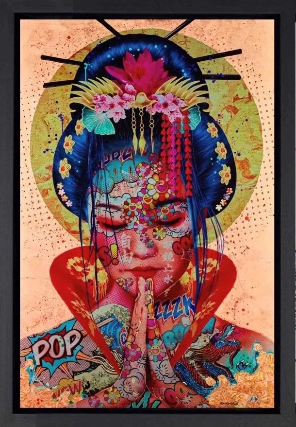 New Geisha (Framed)