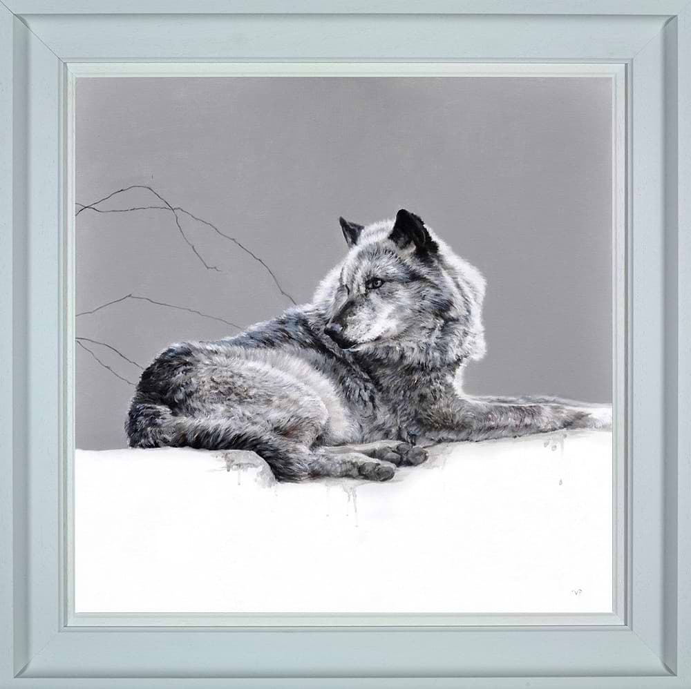 Grey Wolf (Framed)