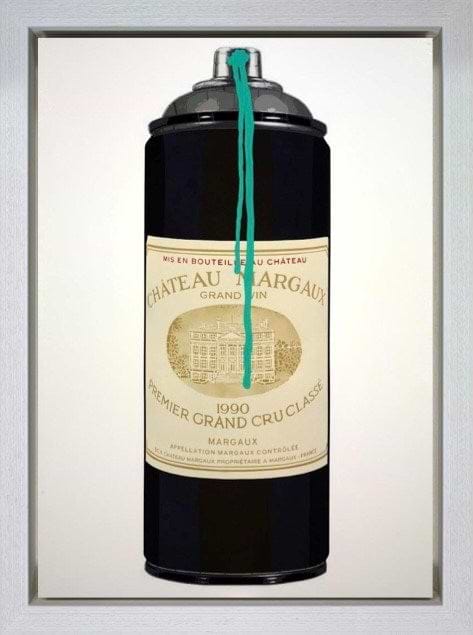 Chateau Margaux 1990 (Ufo Drip) (Framed)